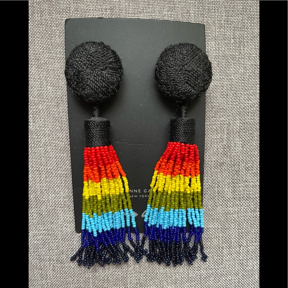 Mignonne Gavigan New York earrings, Brand New, NEVER WORN + WITH BOX.